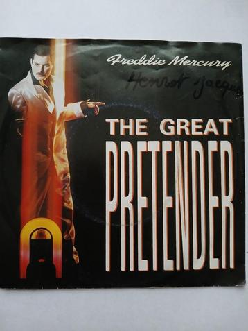 Freddie Mercury - 45T vinyl - The Great Pretender  beschikbaar voor biedingen