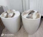 2 krukken met opbergruimte, Huis en Inrichting, 2 krukken, Ophalen, Gebruikt, 30 tot 60 cm