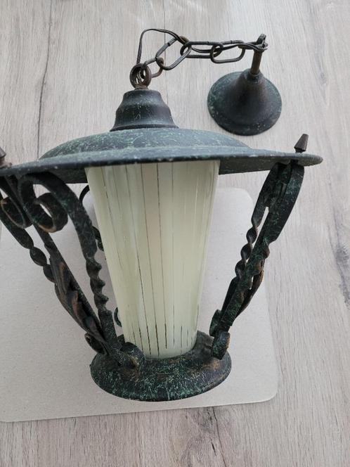 Retro antieke hanglantaarn (vintage), Antiek en Kunst, Antiek | Verlichting, Ophalen of Verzenden
