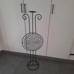 Vintage kandelaar, Huis en Inrichting, Ophalen, Gebruikt, Zwart, Metaal