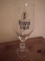 1 bierglas (Brugge Tripel) Hoogte 22,5 cm/ Diameter 6 cm., Verzenden, Zo goed als nieuw, Glas of Glazen, Overige merken