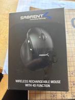 muis: sabrent wireless rechargeable mouse, Informatique & Logiciels, Souris, Souris, Comme neuf, Enlèvement, Sabrent