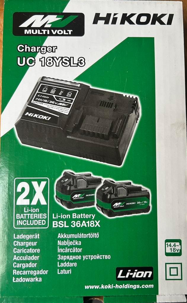 Hikoki Multivolt BoosterPack - snellader UC18YSL3, Doe-het-zelf en Bouw, Gereedschap | Handgereedschap, Nieuw, Ophalen of Verzenden