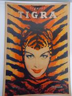 Tigra, panneau publicitaire sur carton épais, 42 x 30, Comme neuf, Enlèvement ou Envoi, Panneau publicitaire