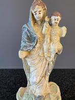 Antiek heilig beeld Maria en Jezus, Enlèvement ou Envoi