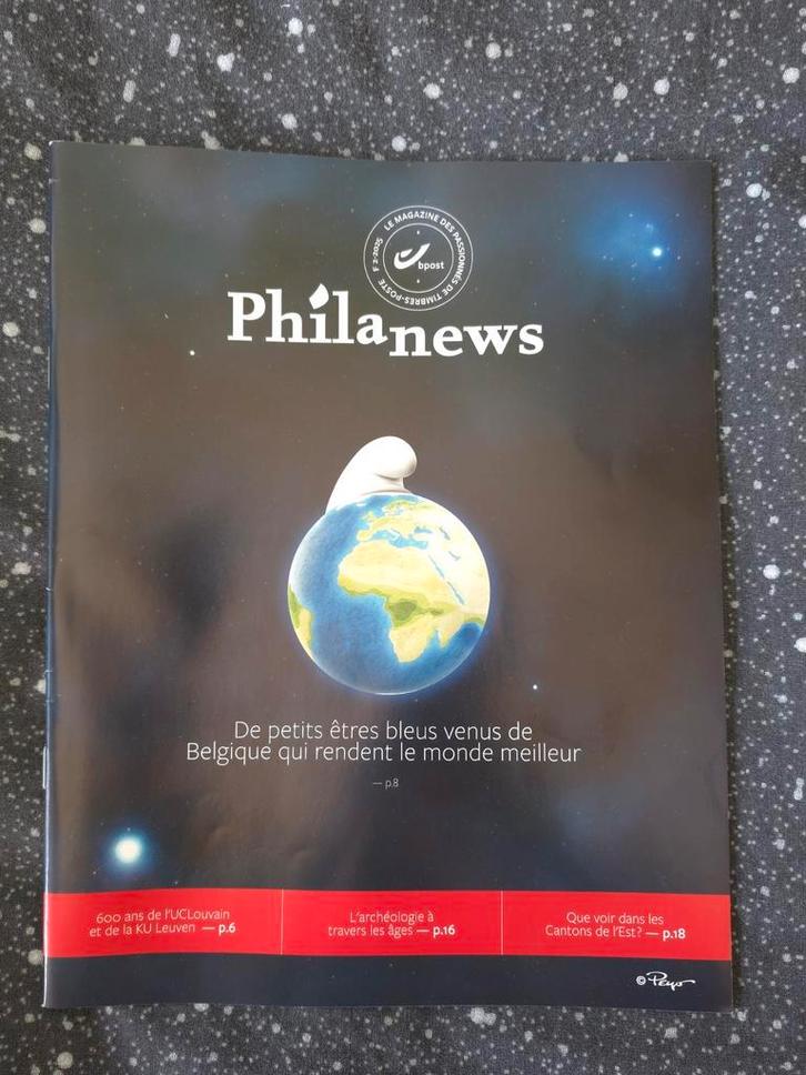 Magazine Philanews Schtroumpf, Verzamelen, Smurfen, Nieuw, Stripboek, Verschillende Smurfen, Verzenden