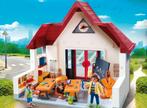 Playmobil City Life - set 6865 - School, Ophalen, Zo goed als nieuw, Complete set