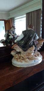 Geglazuurd biscuit beeldje, Antiek en Kunst, Ophalen