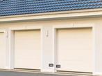 Sectionale garagepoort automatische in kit WIT H. 200 cm B 2, Ophalen, Gebruikt