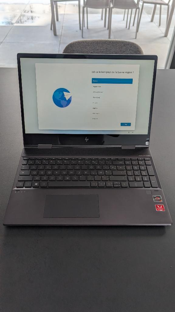 Ordinateur portable HP convertible, Informatique & Logiciels, Ordinateurs portables Windows, Utilisé, 15 pouces, SSD, 2 à 3 Ghz