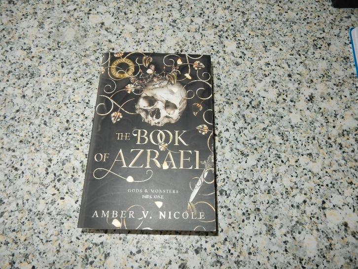 nr.369- The book of azrael - Amber V. Nicole - fantasy, Livres, Fantastique, Enlèvement ou Envoi
