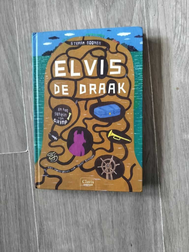 Stefan Boonen - Elvis de Draak en het geheim van Grimp, Livres, Livres pour enfants | Jeunesse | 10 à 12 ans, Enlèvement