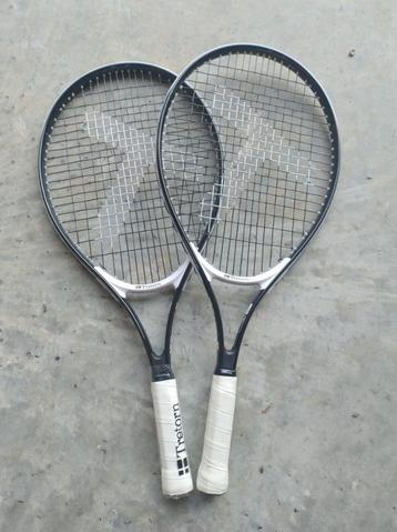 2 Tretorn 23inch junior tennisrackets (NIEUW) beschikbaar voor biedingen