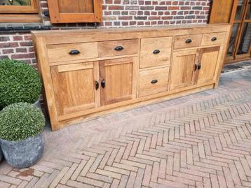 Teak dressoir (art.:128/25)GRATIS LEVERING, Huis en Inrichting, Kasten | Dressoirs, Ophalen of Verzenden, Zo goed als nieuw