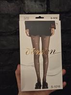 Collant femme noir à motifs – taille S (36), Noir