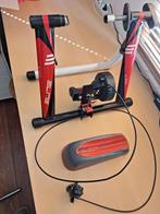 Elite fietstrainer + voorwielsteun, Ophalen, Gebruikt