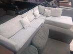 Hoekbank zetel, Huis en Inrichting, Zetels | Complete zithoeken, Ophalen, Stof