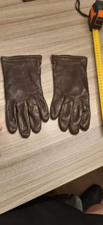 Bruine lederen handschoenen, Kleding | Dames, Mutsen, Sjaals en Handschoenen, Ophalen of Verzenden, Handschoenen