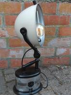 Vintage tafellamp ,Hannau Infra rood lamp, Gebruikt, 50 tot 75 cm, Ophalen of Verzenden, Metaal