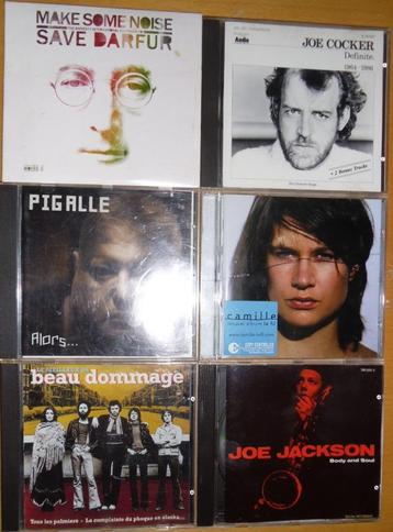 6 CD divers beschikbaar voor biedingen