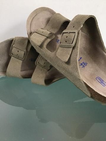 Gratis Verzenden Birkenstock Nieuwe olijf groene slippers 44 beschikbaar voor biedingen