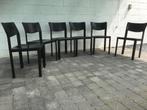 Stoelen, Vijf, Zes of meer stoelen, Italiaanse design, Gebruikt, Metaal