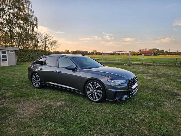 Audi A6  Avant C8 2.0Tdi Mild Hybrid 3x S line!, Auto's, Audi, Particulier, A6, Android Auto, Bluetooth, Cruise Control, Isofix