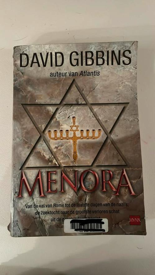 David Gibbins - Menora, Boeken, Thrillers, Zo goed als nieuw, Ophalen of Verzenden