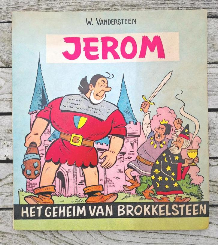 Het geheim van Brokkelsteen ✅ 1962 ~ W. Vandersteen, Boeken, Stripverhalen, Gelezen, Eén stripboek, Ophalen of Verzenden