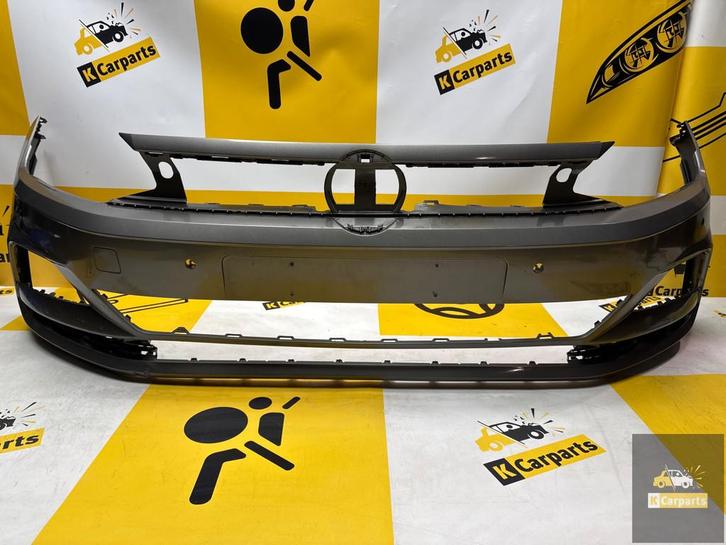Voorbumper Polo 2G 2017-2022 4XPDC 2G0807221 BUMPER, Auto-onderdelen, Carrosserie, Bumper, Volkswagen, Voor, Gebruikt