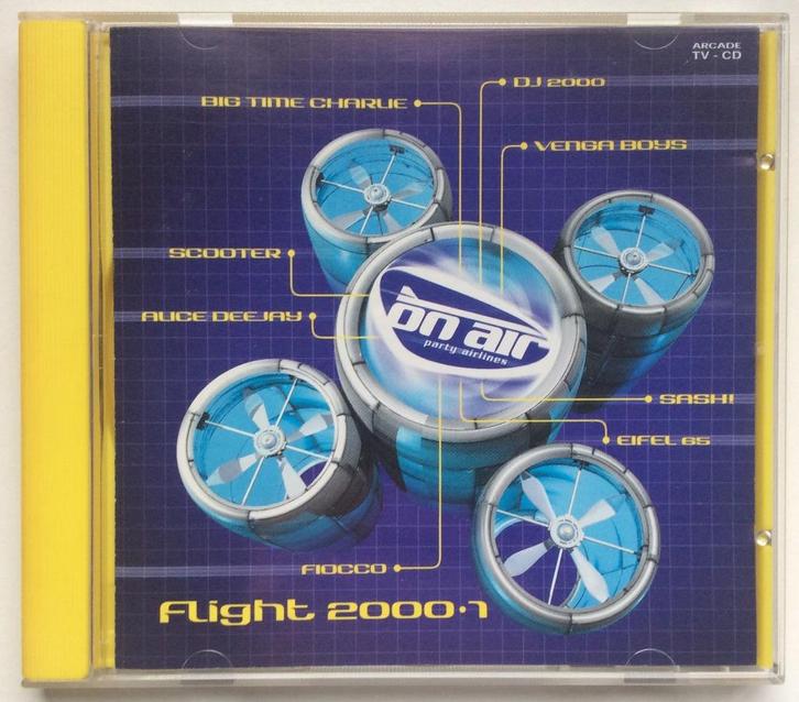 On air flight 2000.1, CD & DVD, CD | Dance & House, Comme neuf, Dance populaire, Enlèvement ou Envoi