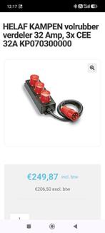 Lot du conection triphasé., Bricolage & Construction, Électricité & Câbles