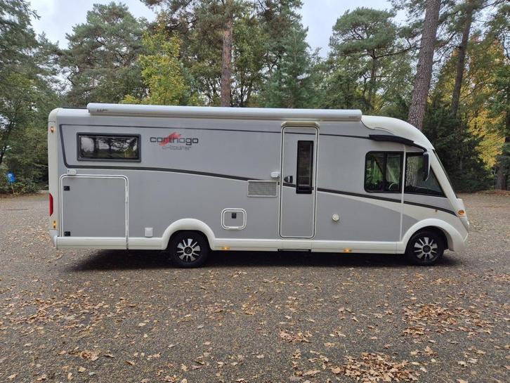 Carthago C-Tourer I 149 LE AUT 150PK 2016 TWINBED, Caravans en Kamperen, Mobilhomes, Bedrijf, Integraal, Carthago