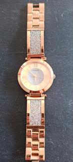 Dames horloge GUESS, Handtassen en Accessoires, Horloges | Dames, Guess, Ophalen of Verzenden, Zo goed als nieuw, Goud