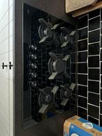 Smeg gaskookplaat, Ophalen, Gebruikt, Zwart