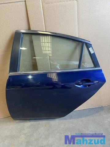 Mazda 6 (GH12/GHA2) Blauw links achter deur portier beschikbaar voor biedingen
