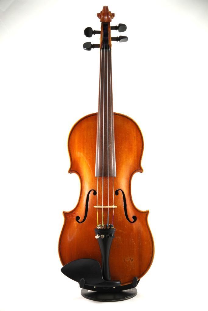 Franse Mirecourt 4/4 viool XXste eeuw, Muziek en Instrumenten, Strijkinstrumenten | Violen en Altviolen, Gebruikt, Viool, 4/4-viool