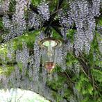 Hanglamp Sneek koper -messing - aan Ketting - 54 cm, Antiek en Kunst, Ophalen of Verzenden