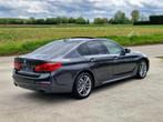 BMW 520d *** 2017 XDrive 96.000km Pack M ***, Autos, BMW, Cuir, Berline, Série 5, Noir