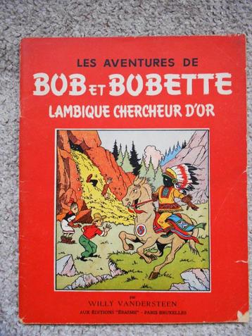 Bob et Bobette -Lambique Chercheur d'Or -softc -herdruk 1954 beschikbaar voor biedingen
