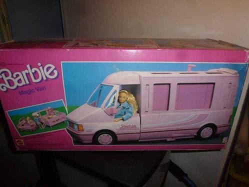 Barbie  MAGIC VAN, Kinderen en Baby's, Speelgoed | Poppen, Zo goed als nieuw, Barbie, Ophalen of Verzenden