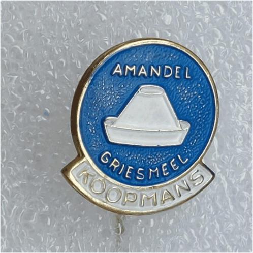 SP1452 Speldje Amandel griesmeel Koopmans, Collections, Broches, Pins & Badges, Utilisé, Enlèvement ou Envoi