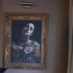 Antieke lijst met moderne prent, Antiek en Kunst, Ophalen of Verzenden