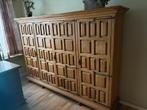 mooie eiken boekenkast buffetkast, Ophalen, Eikenhout, 200 cm of meer, 150 tot 200 cm