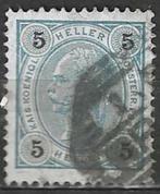 Oostenrijk 1899/1902 - Yvert 68 - Keizer Frans-Jozef (ST), Timbres & Monnaies, Timbres | Europe | Autriche, Affranchi, Envoi