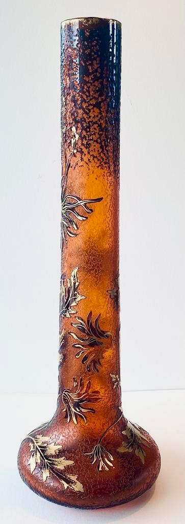 Exceptionele grote vaas Daum Nancy 1900, Antiek en Kunst, Antiek | Vazen, Ophalen of Verzenden