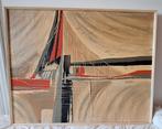 Gillingham imposant vintage schilderij 130 x 104 cm, Antiek en Kunst, Ophalen