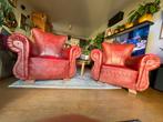 Vintage fauteuils, Huis en Inrichting, Ophalen, Stof, Gebruikt, 75 tot 100 cm