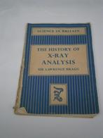 The history of X-ray analysis, Utilisé, Envoi, Sciences naturelles