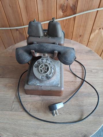 Antieke telefoon, Telecommunicatie, Vaste telefoons | Niet Draadloos, Ophalen of Verzenden, Gebruikt